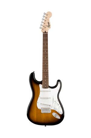 Guitarra Electrica Fender Stratocaster® Pack, Diapasón de laurel, Brown Sunburst, Funda, 10G - 120V 0371823032