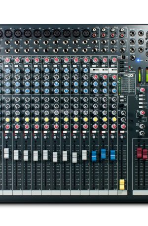 Consola análoga Allen and heath ZED16FX de 10 canales interfaz USB(Alquiler)
