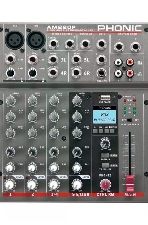 Consola Análoga Phonic AM220P (Alquiler)