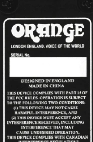 Pedal Orange Guit Elec Interfase D-Pd-Omec-Telepor